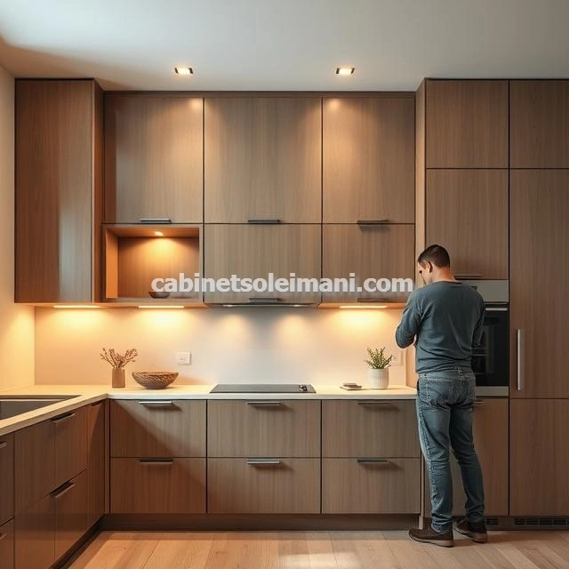 خدمات نصب کابینت ام دی اف در مشهد