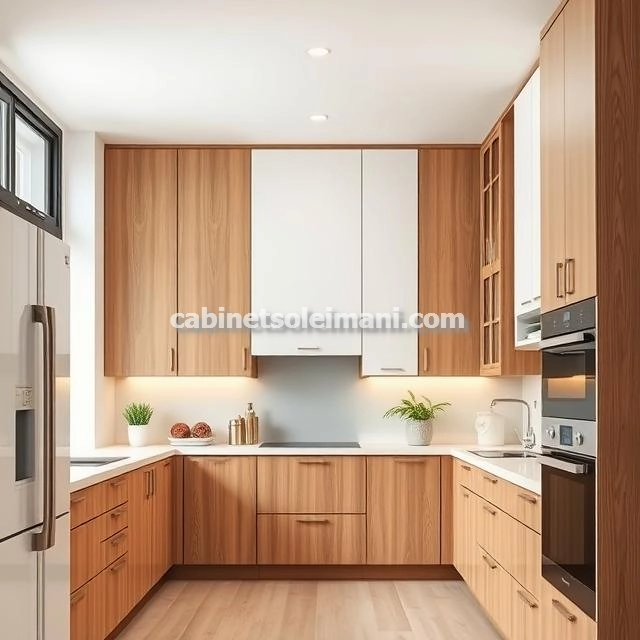 خدمات نصب کابینت روکش چوب در مشهد